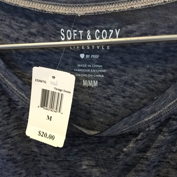 Poof Soft Blue T-Shirt - Picture 3 of 4